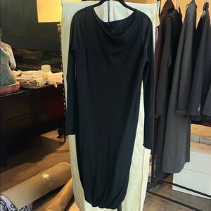 Donna Karan Classic Black Long Sleeve Dress
